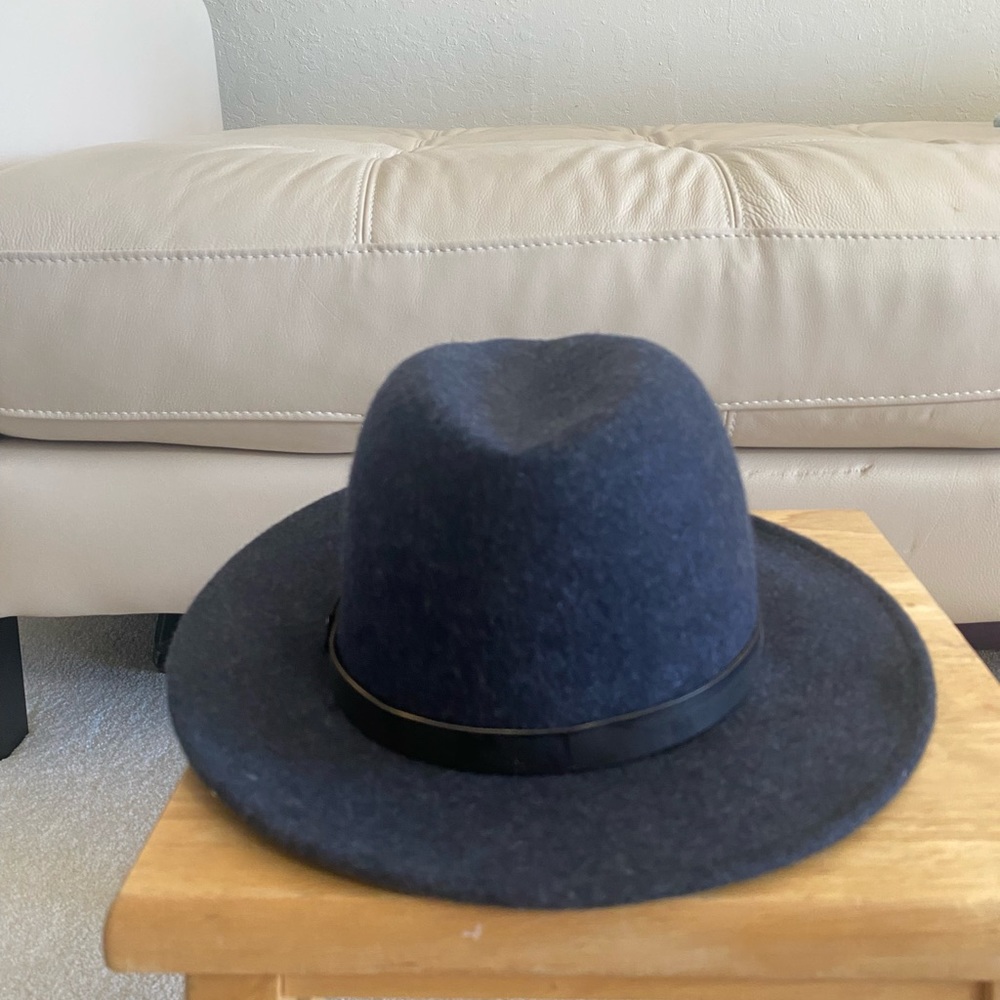 Club Mónaco navy wide brim hat - unisex